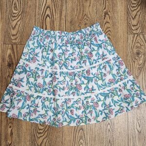 J.Crew Size XL Smocked tiered mini skirt
